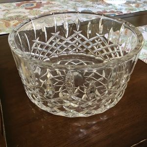 Beautiful lead crystal bowl!